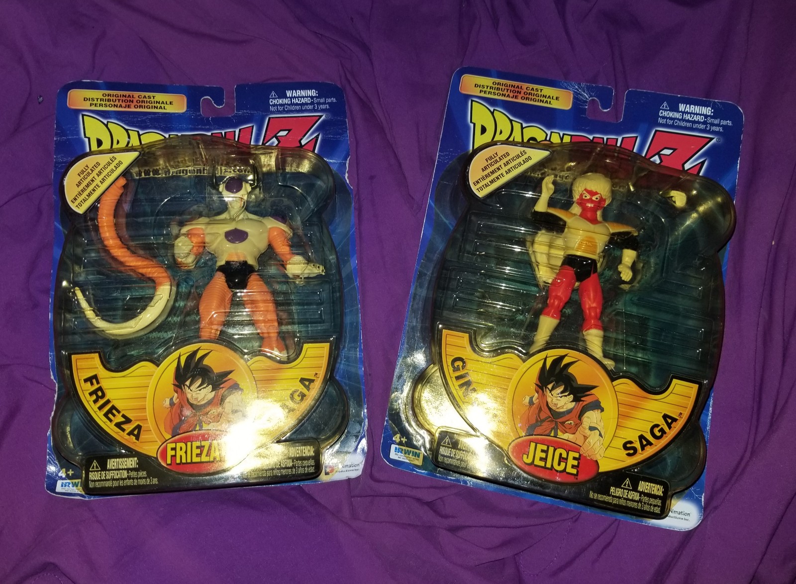 Vintage "Dragon Ball Z: Frieza Saga" Action Figures 2 Available: Frieza & Jeice