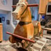Ride-On Rolling Horse vtg 60s by Rich Toys