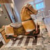 Ride-On Rolling Horse vtg 60s by Rich Toys