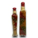 Chili Pepper Red Green Yellow Pepper Vinegar Kitchen Decor 2 Glass Bottle