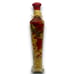 Chili Pepper Red Green Yellow Pepper Vinegar Kitchen Decor 2 Glass Bottle