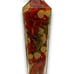 Chili Pepper Red Green Yellow Pepper Vinegar Kitchen Decor 2 Glass Bottle