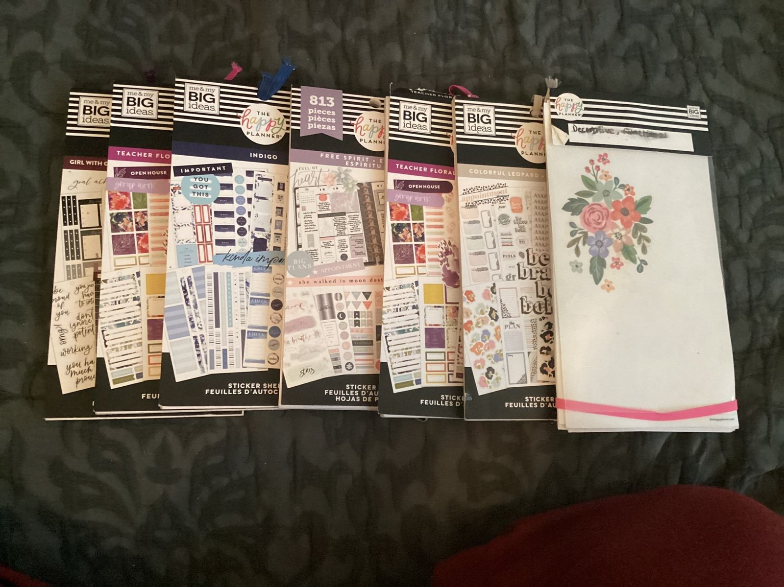 Happy Planner decorative sticker books