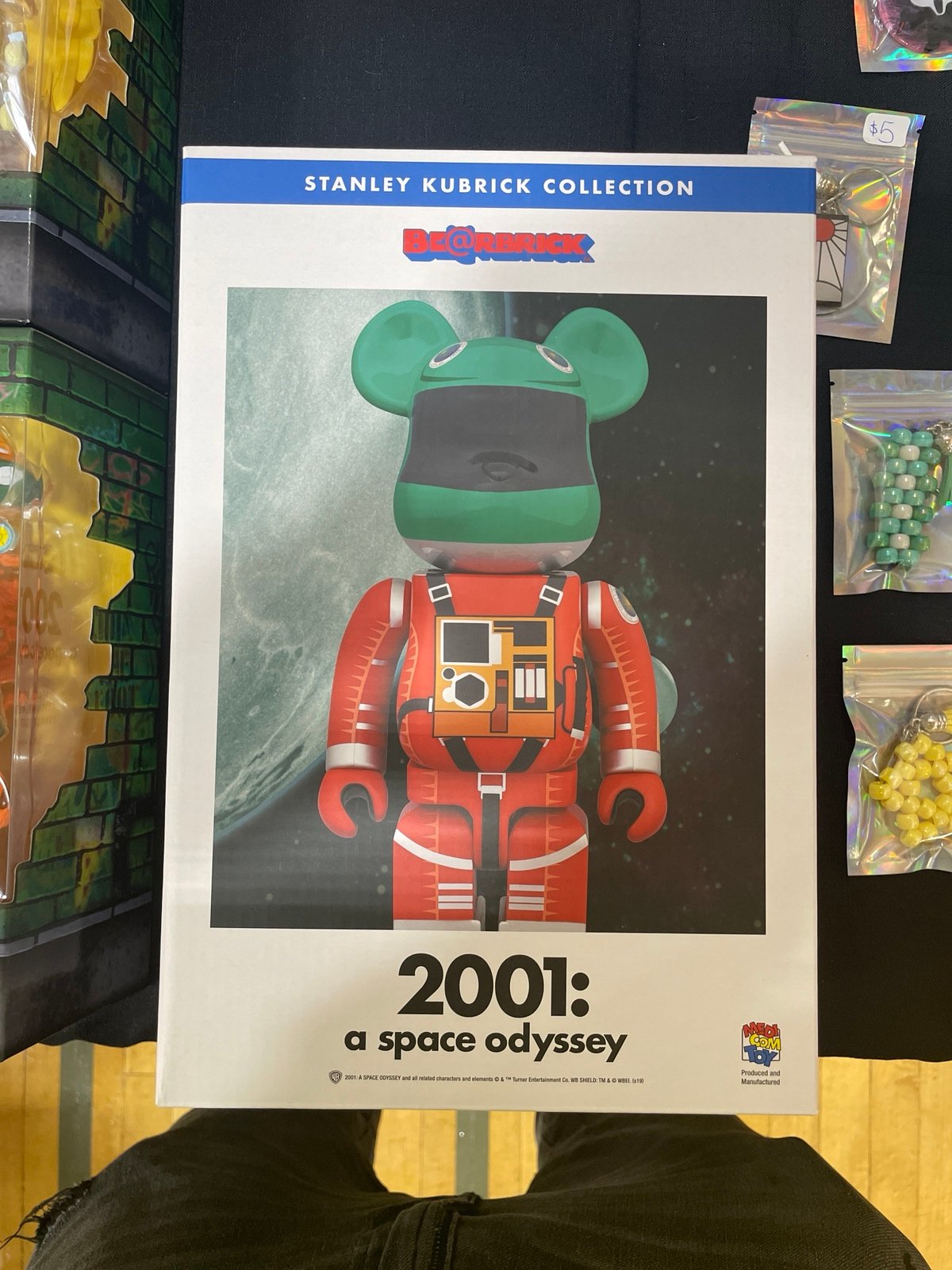 2001 a space odyssey Bearbrick 400 & 100
