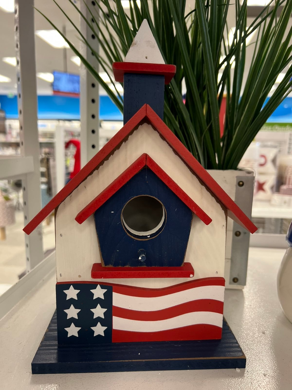Patriotic July 4th Americana Birdhouse