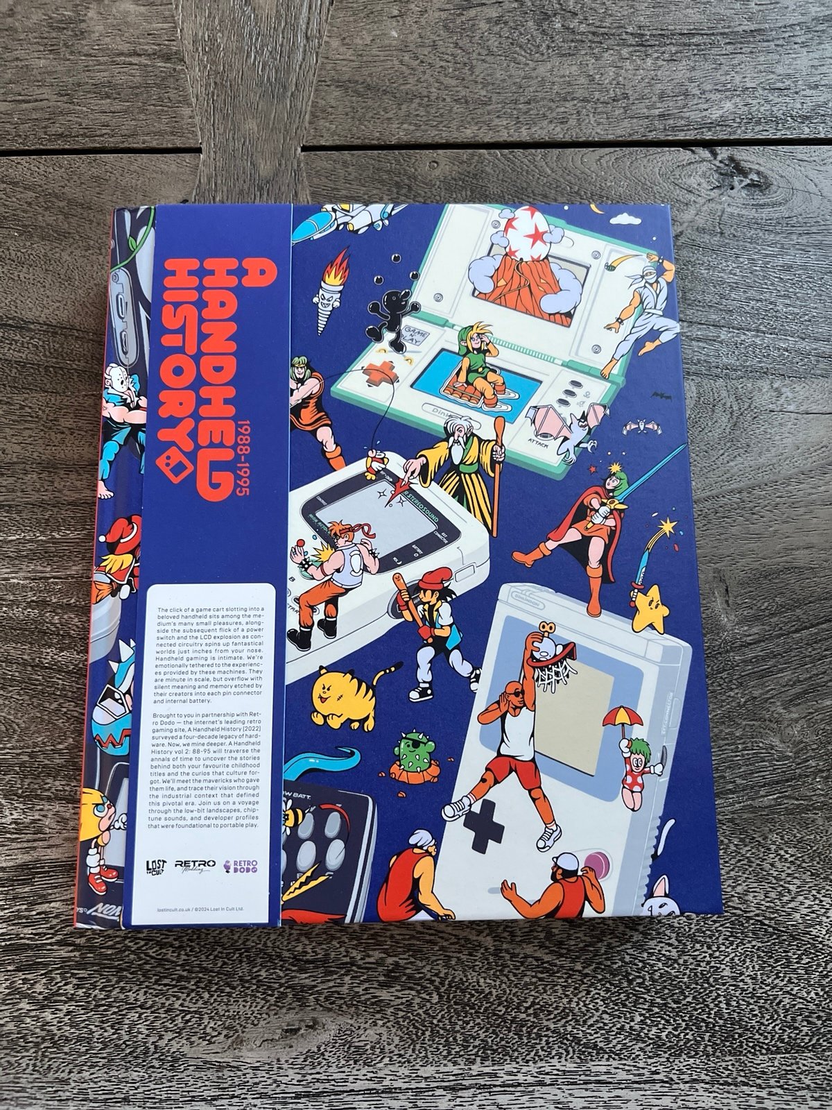 Rare A Handheld History Hardcover