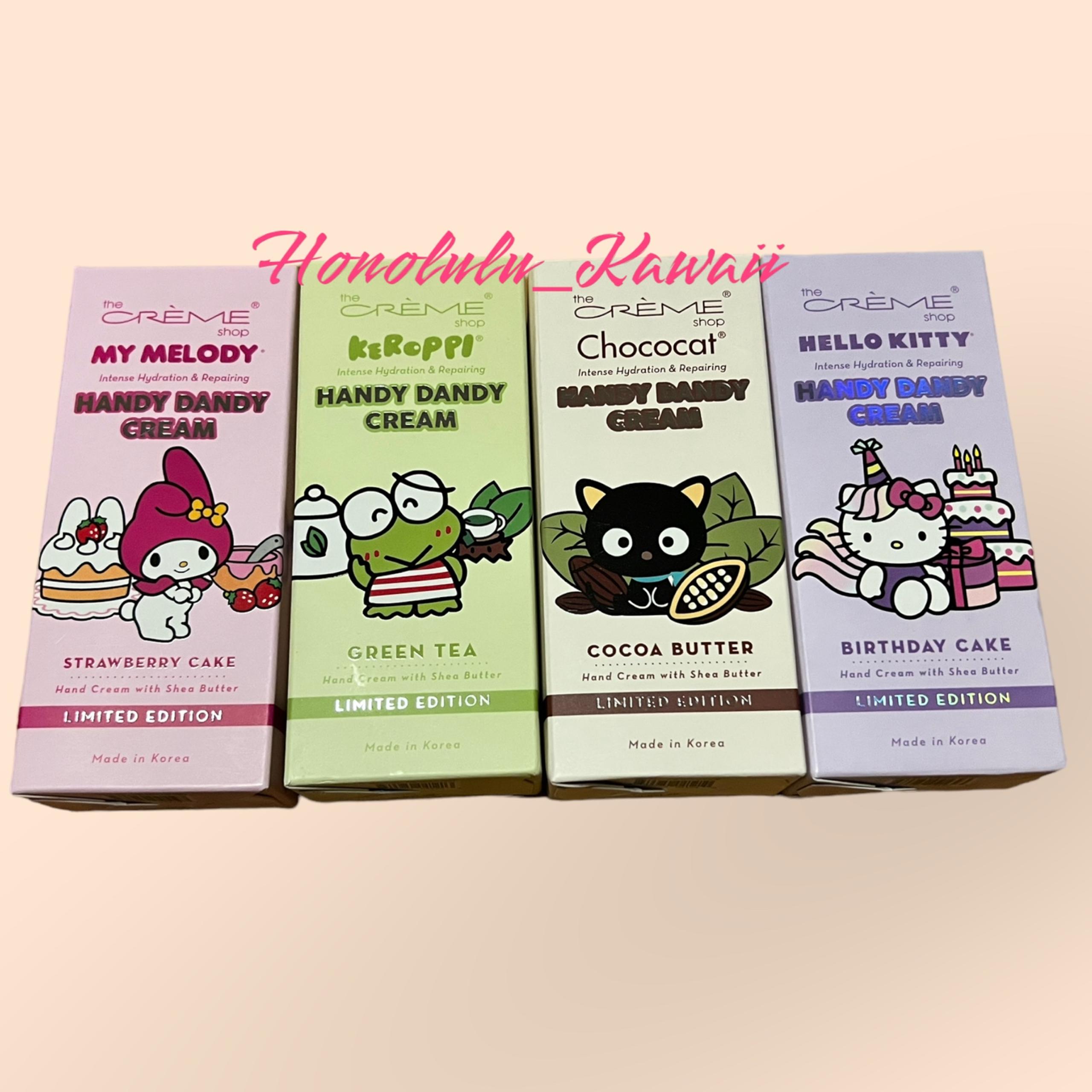 Sanrio Hello Kitty My Melody Keroppi Chococat Limited Edition Hand Cream