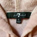 7 For All Mankind Mauve Pink Cropped Hoodie Large - Barbie/Pink Pilates Princess
