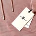 7 For All Mankind Mauve Pink Cropped Hoodie Large - Barbie/Pink Pilates Princess