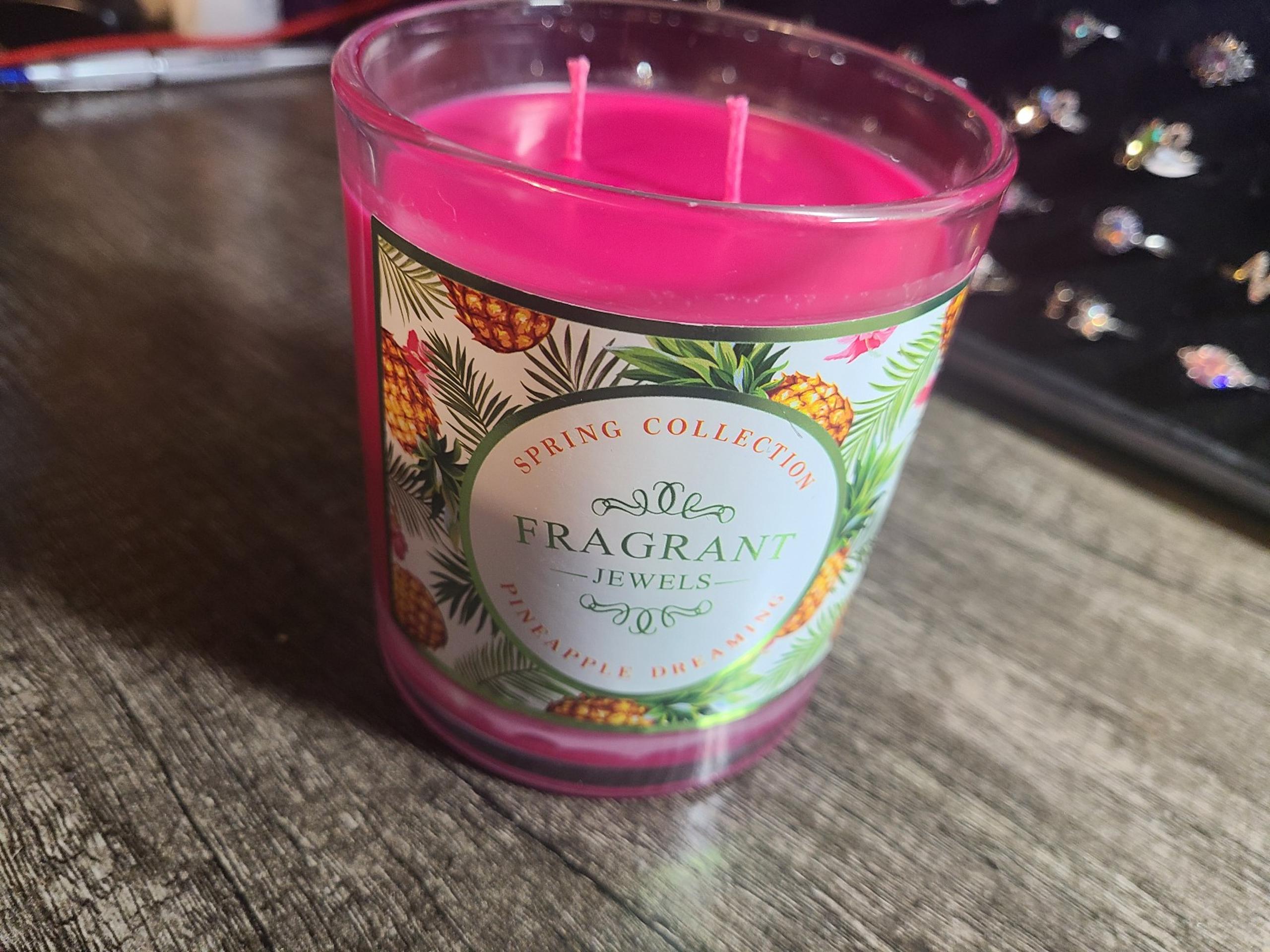 Fragrant Jewels - Ringless Candle - Pineapple Dreaming - Spring Collection