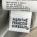 Marithe + Francois Girbaud Virgin Wool & Silk Skirt in Taupe- NEW - Size 27 (US)