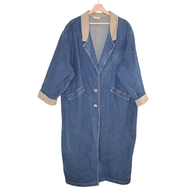Vintage Denim Oversize Jacket Size Large