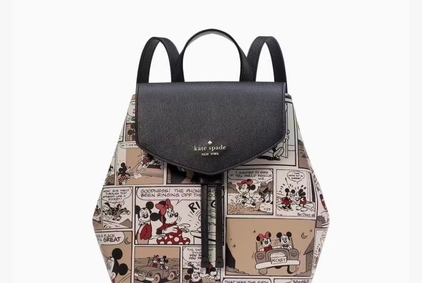 Disney X Kate Spade New York Minnie Mouse Flap Backpack