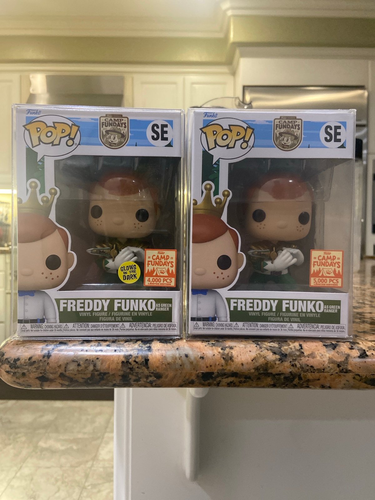Freddy Funko as green ranger bundle