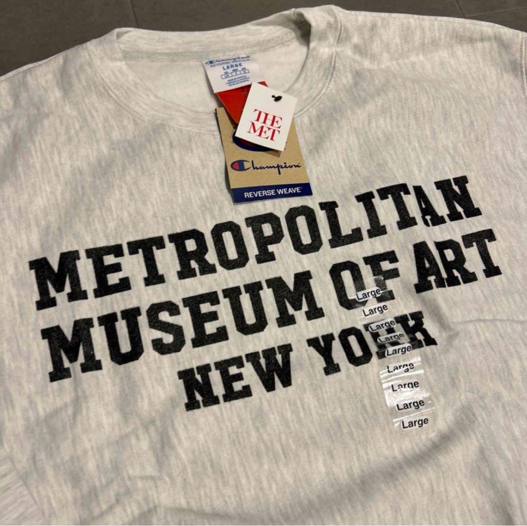 日本未発売 M THE MET Champion Reverse Weave メンズ