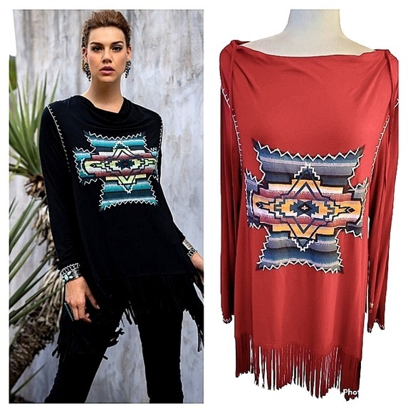 New Double D Ranch Kit's Cross Tee Nashville Taos Size XS