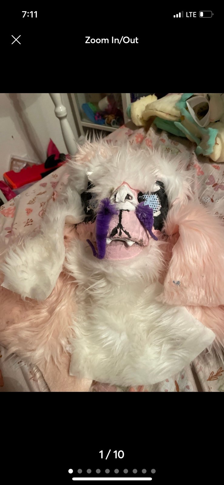 Fursuit dinomask dino mask
