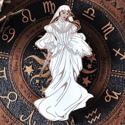 Limited Edition Poppy From Blood and Ash Fantasy Pin LE 70