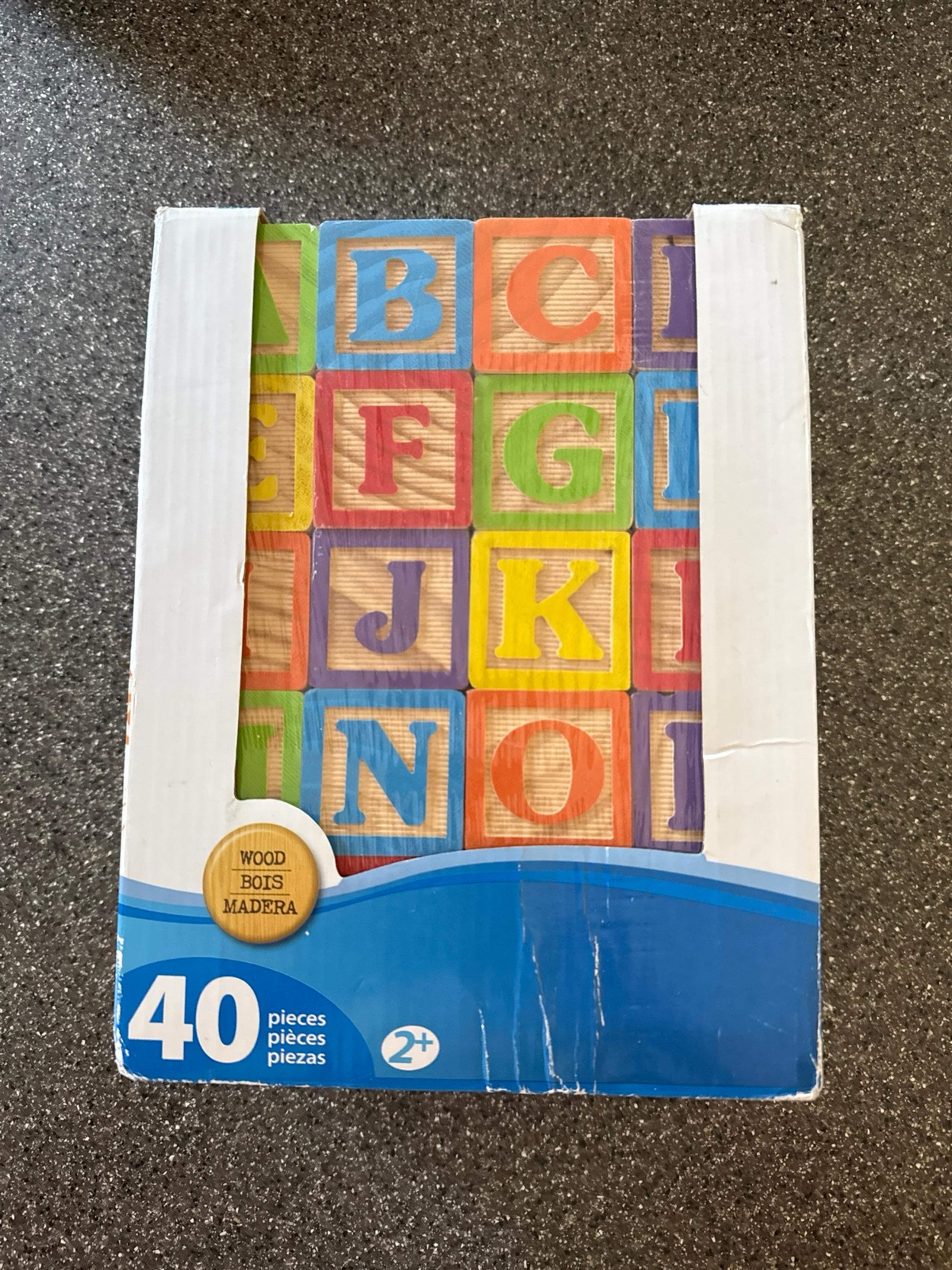 discovery alphabet wood blocks - Imaginarium