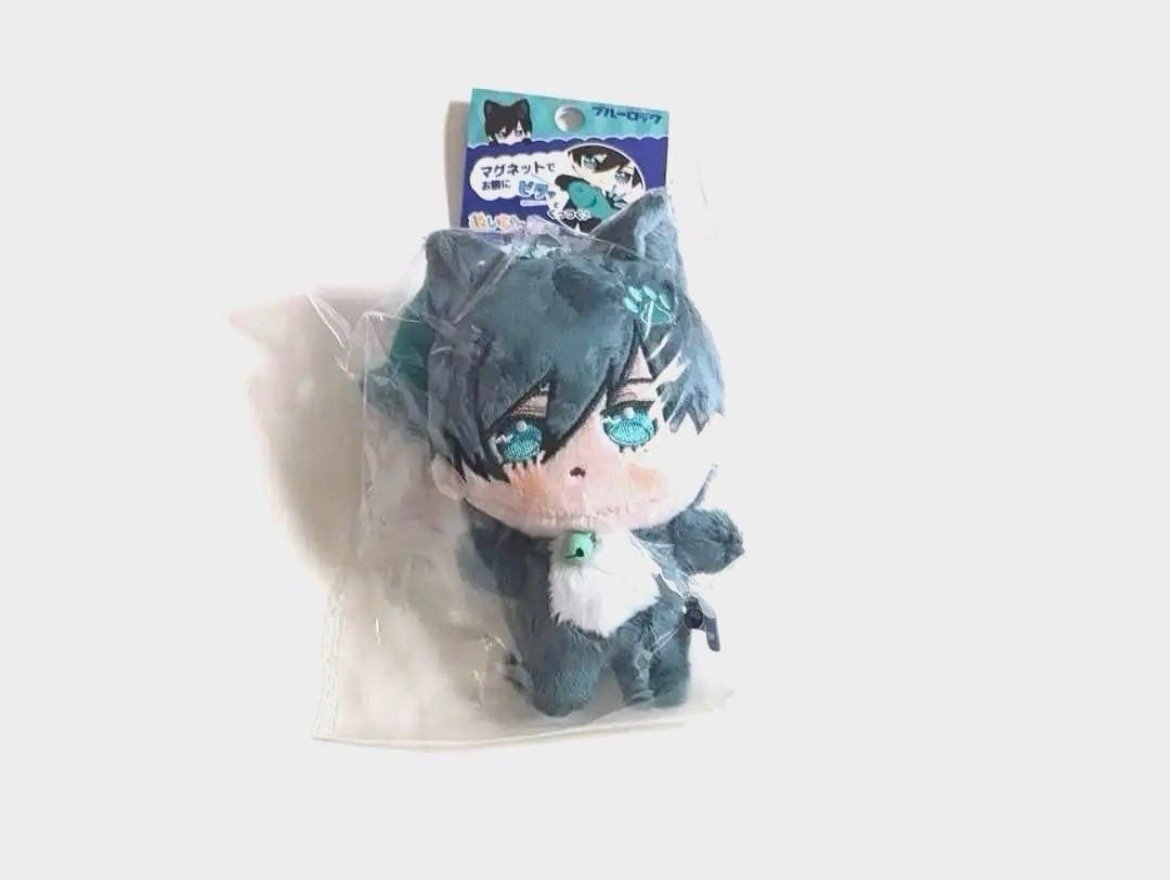 Blue Lock plush nuipi-su harapekonyannko Rin Itoshi