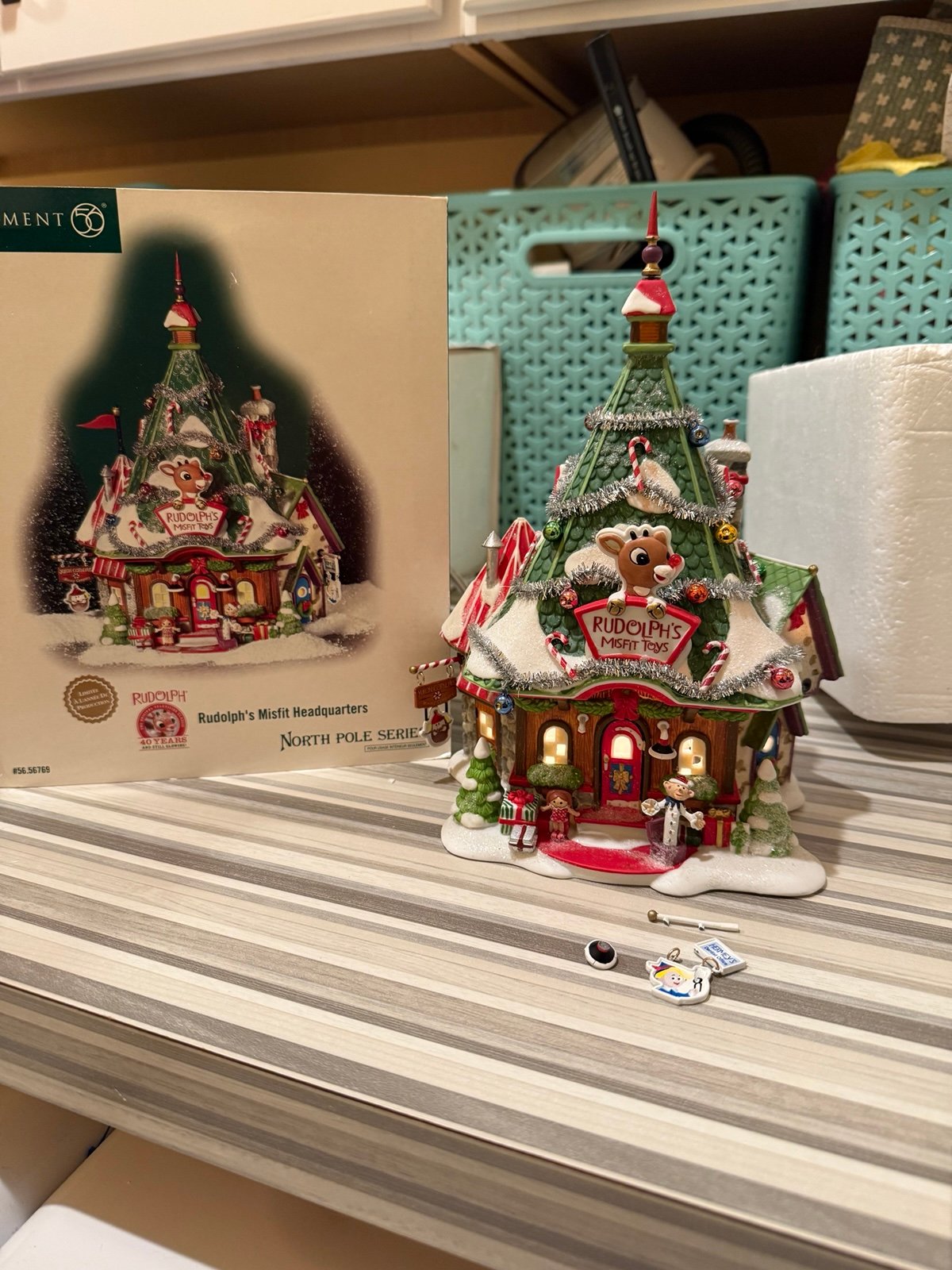 Dept. 56 North Pole Series Rudolph's Misfit Headquarters