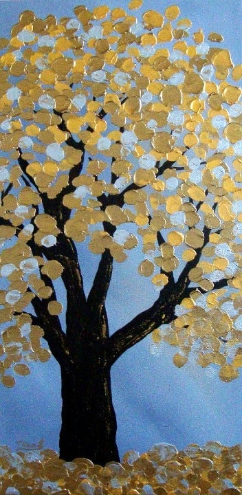Original acrylic painting The King of the Land\