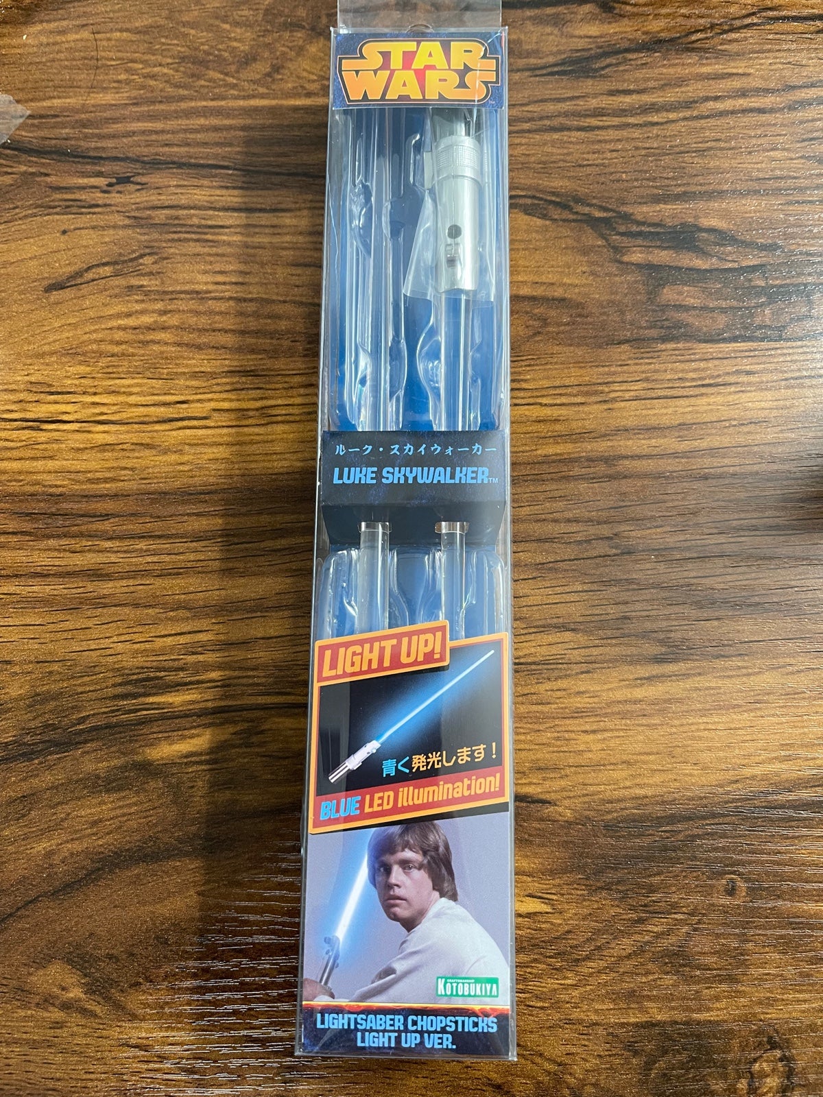 Star Wars Kotobukiya Blue Lightsaber Chopsticks