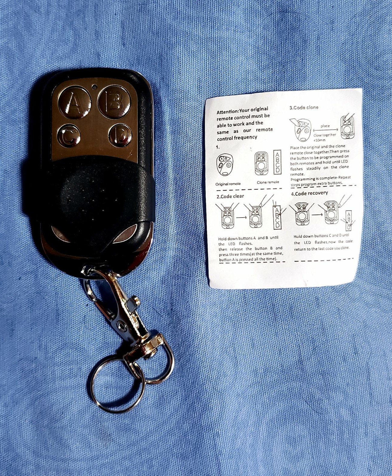 REMOTE KEY DUPLICATOR