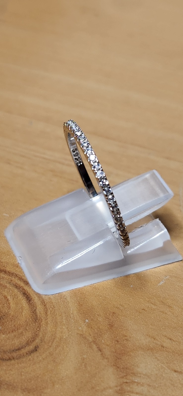 925 Wedding Stack eternity band ring