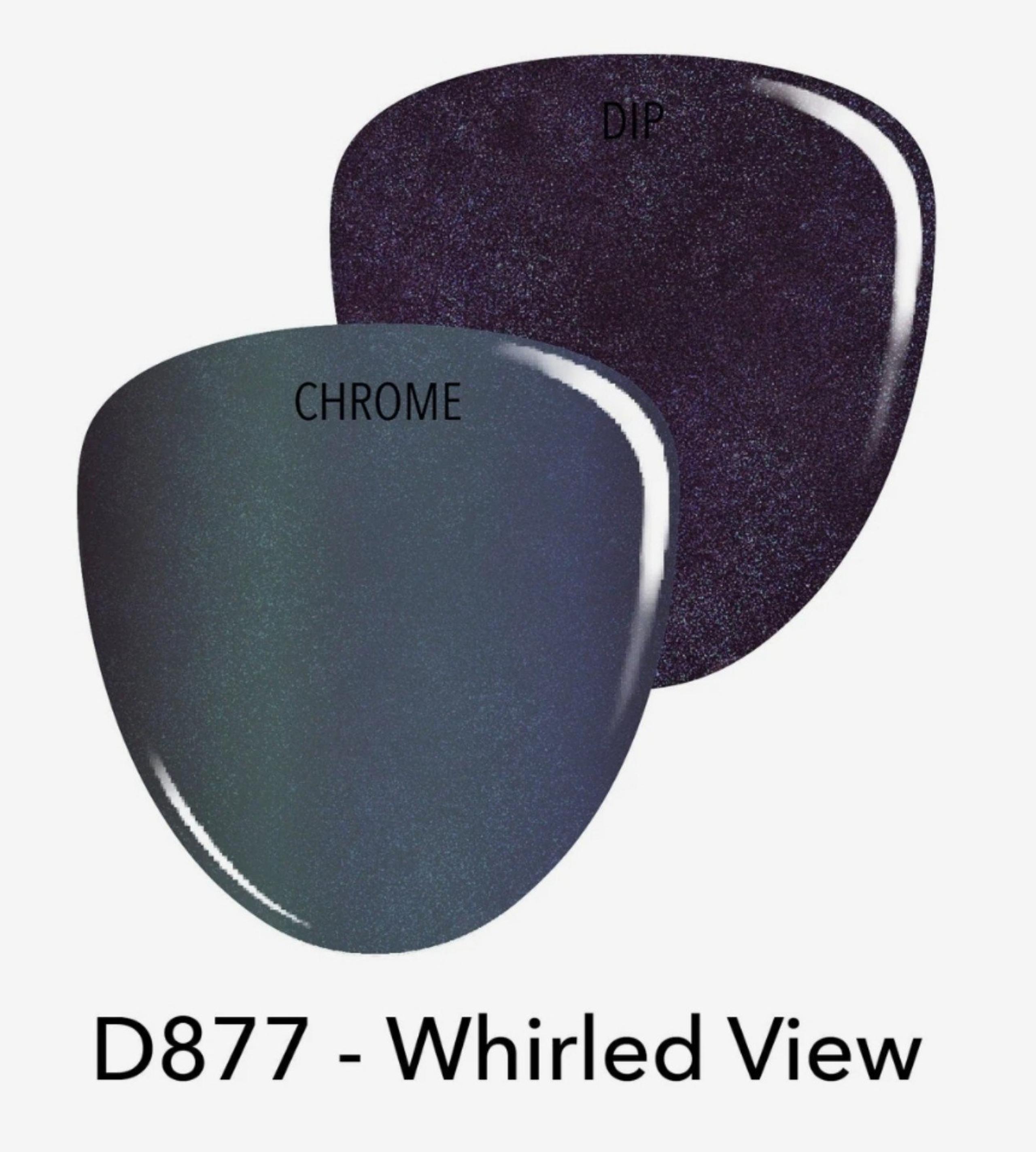 Revel Nail dip powder whirled view .5oz - Revell