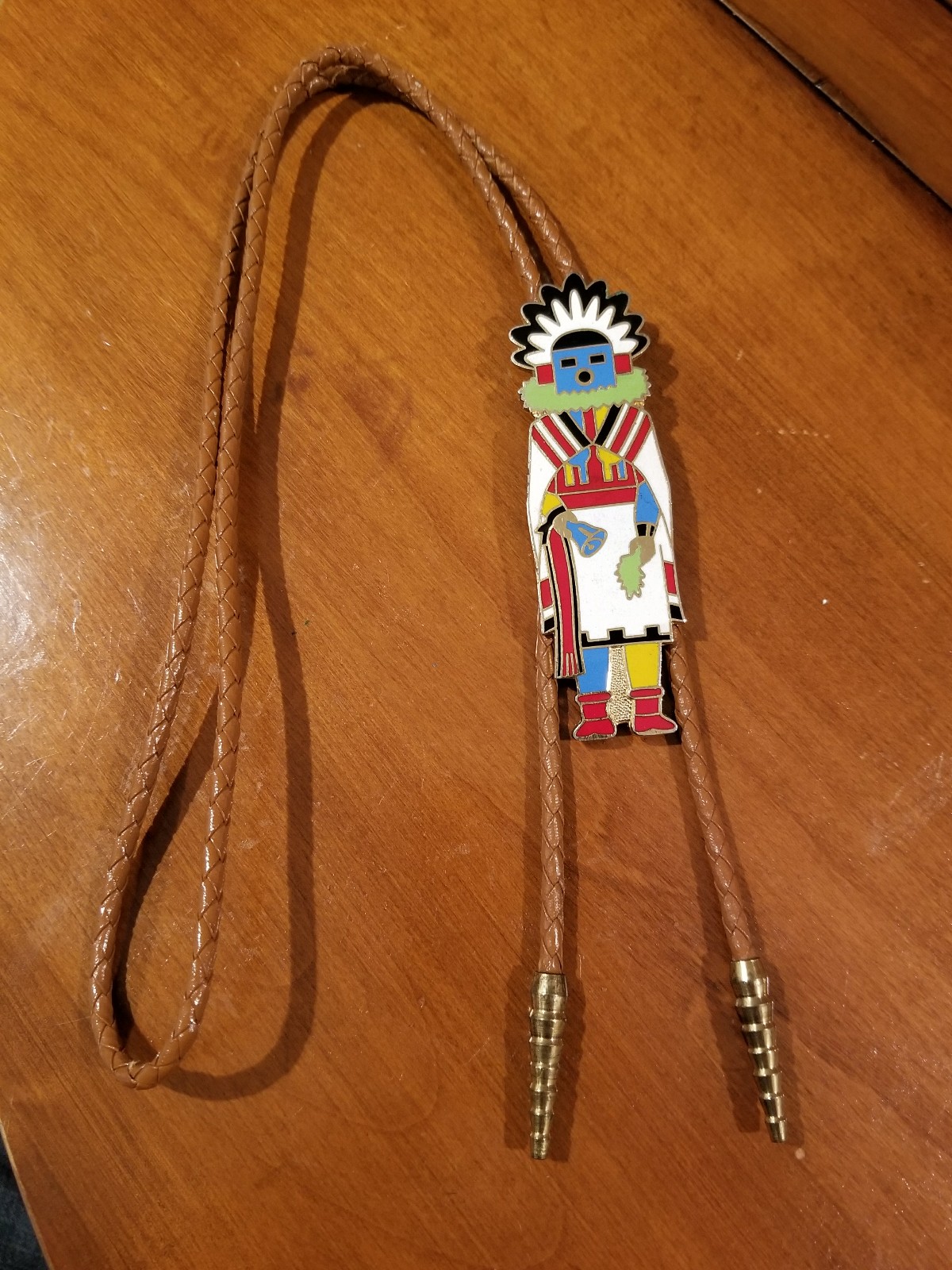 Vtg kachina bolo tie