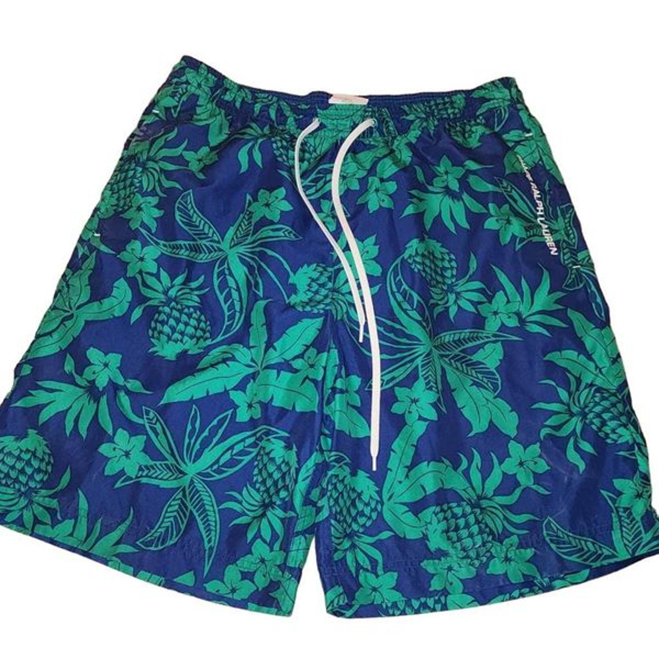 Mens Ralph Lauren Swim Trunks Size Large