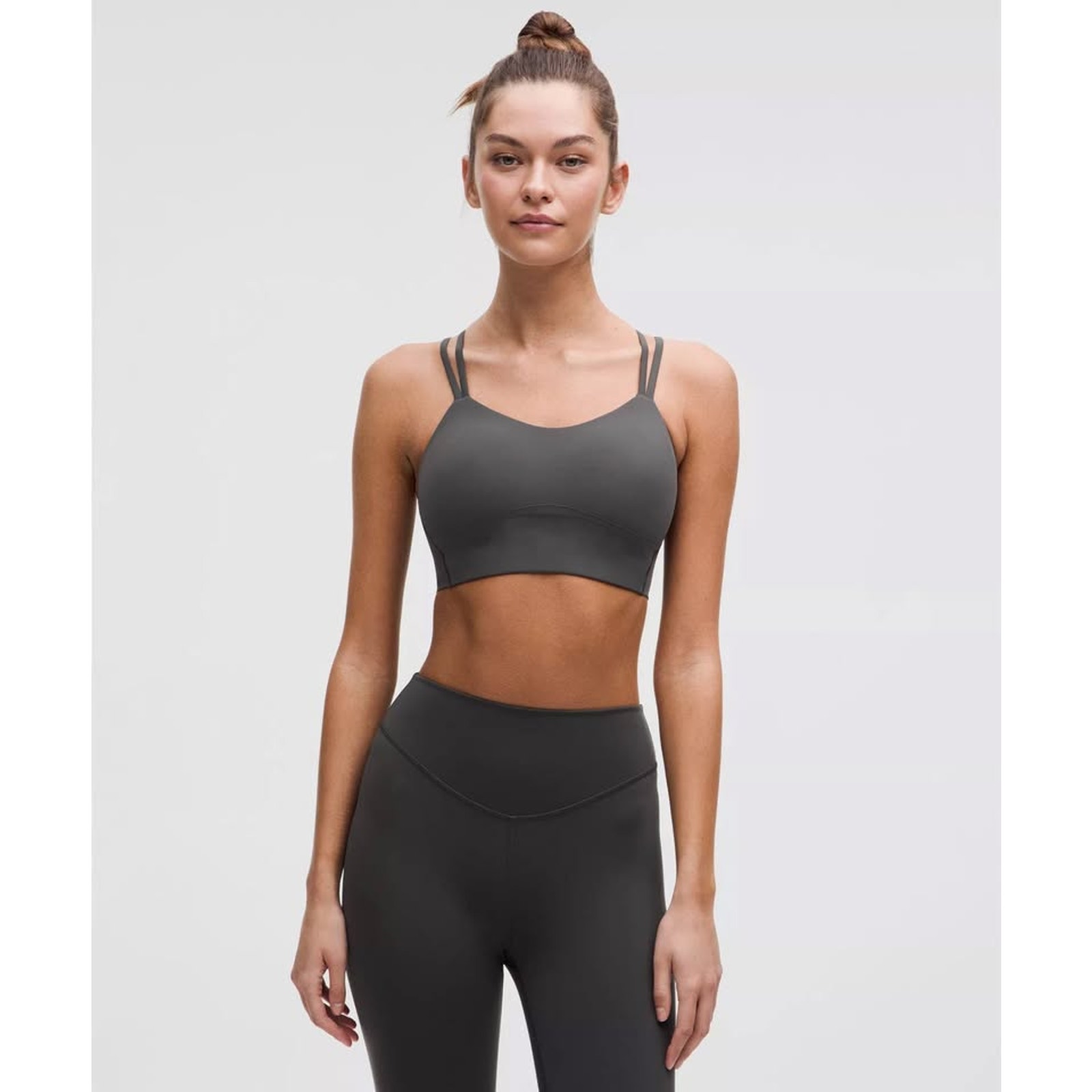 Lululemon Women’s Strappy Low Impact Like a Cloud Sports Bra Sz 8
