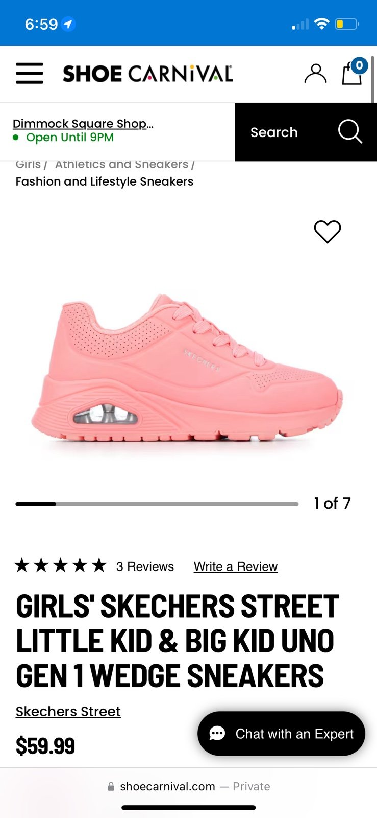 Skechers street uno kids size 12