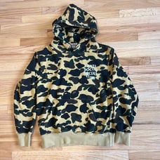 A Bathing Ape x Anti Social Social Club Pull Over Hoodie Medium Boxy Small Fit
