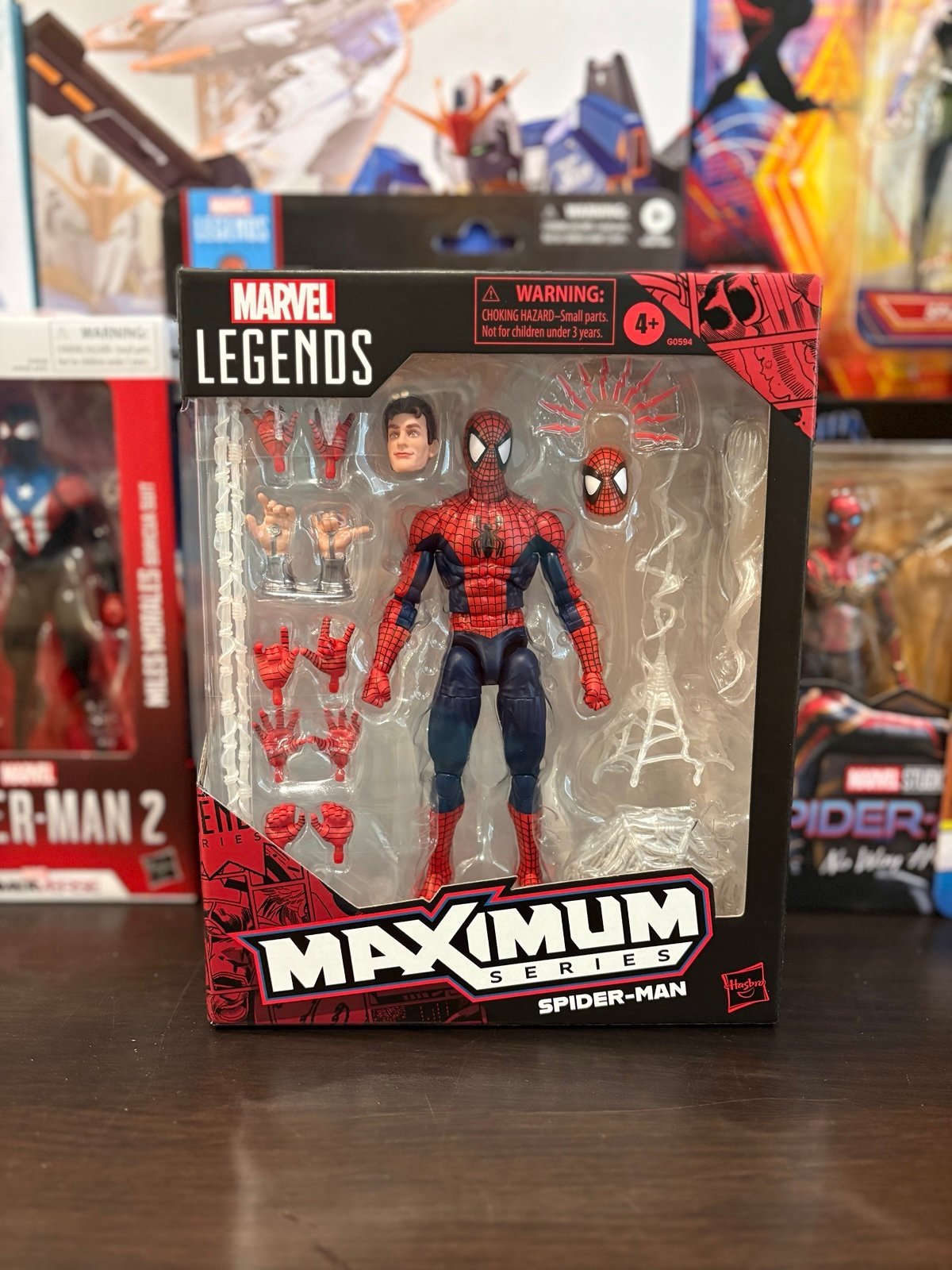 Marvel Legends Maximum Series Spider-man by Hasbro US Stock!!!