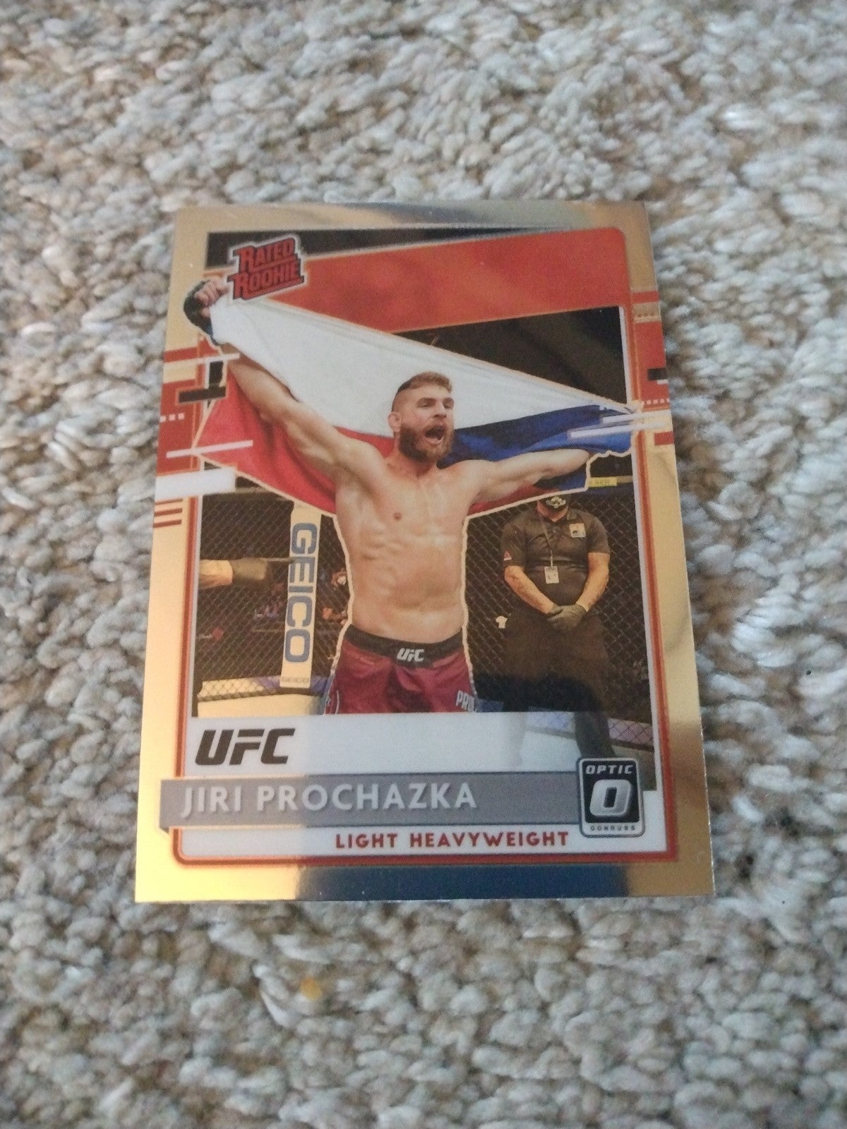 2021 Panini UFC Chronicles Donruss Optic Jiri Prochazka ROOKIE