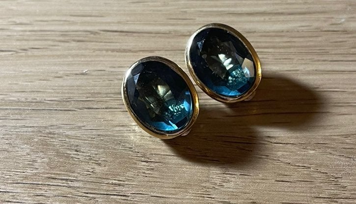 CHRISTIAN DIOR EARRINGS CLIP ONS