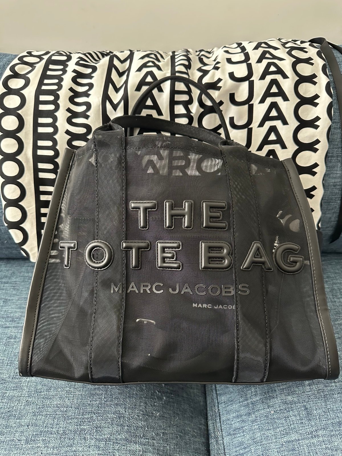 Black Marc Jacob’s Mesh Tote - Medium