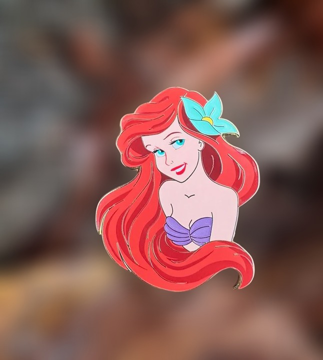 Disney Princess The Little Mermaid Ariel Portrait Fantasy Enamel Pin LE 30