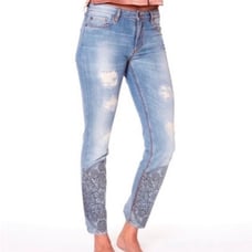 Odd Molly Carola Tattoo Jeans Boho Size 1 (8)