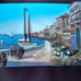vintage paintings from different countries in 3D 4 included in the set