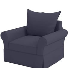 The Cotton Sofa Cover Only Fits Pottery Barn PB Comfort Roll Arm Chair Or Armcha