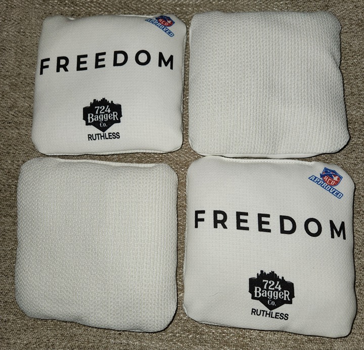 724 Bagger Cornhole, FREEDOM - Ruthless, speed 5.5/9, brand new