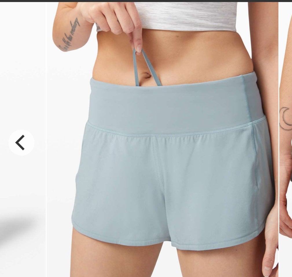 Lululemon Speed Up Short Long *4