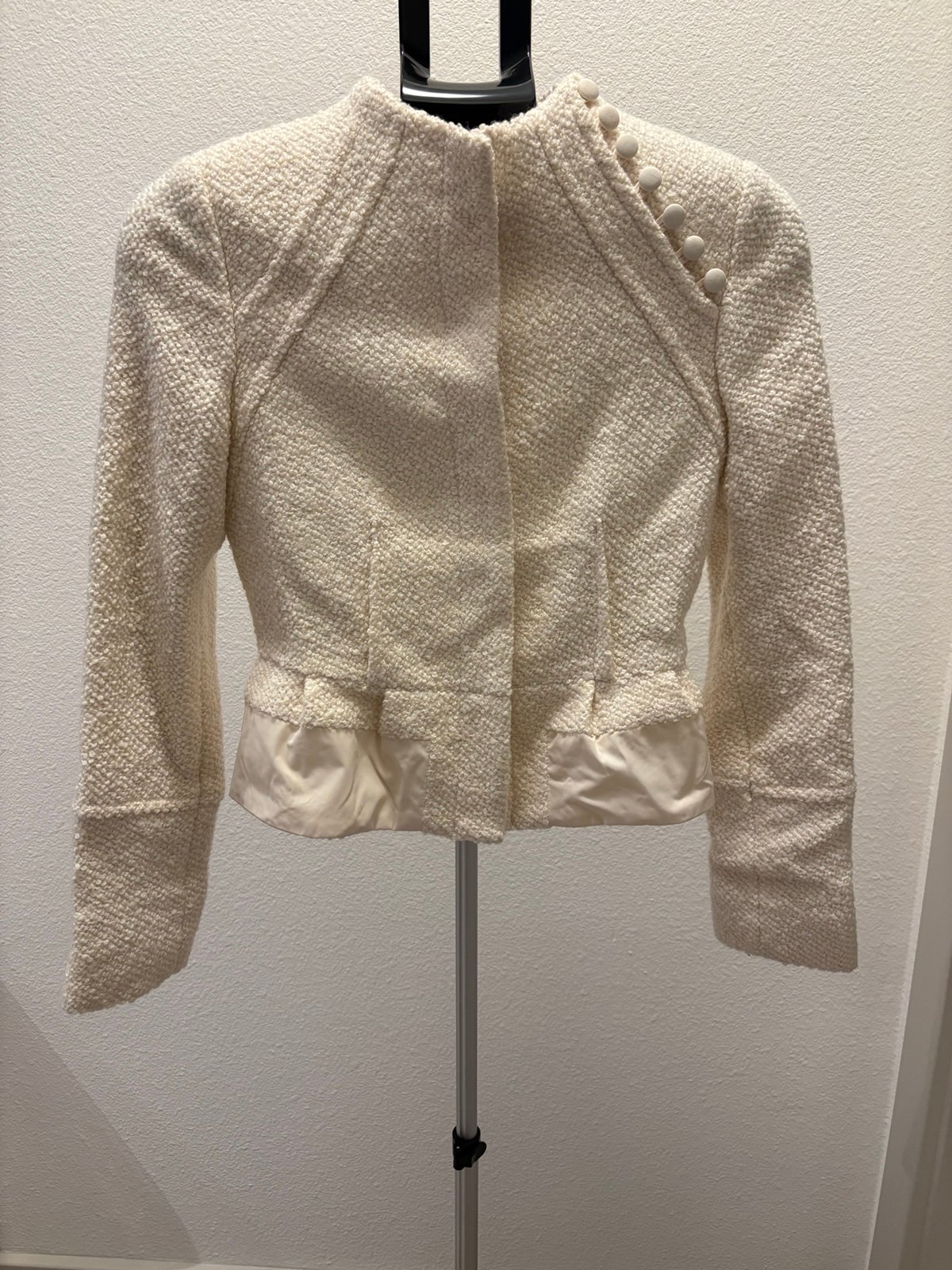 BCBGMaxAzria woven jacket suiting wool / Jaden the pencil is suiting wool set 0