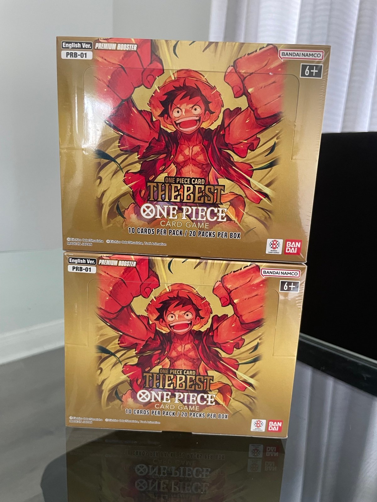2x One Piece TCG: The Best Booster Box (PRB-01)