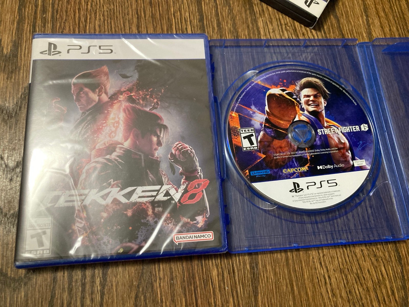 Tekken 8 Street Fighter 6 2 Game Sony PlayStation 5 PS Action Capcom Bandi Namco