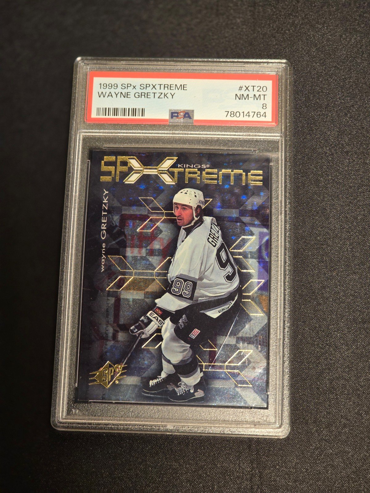 Wayne Gretzky 1999 SPx SPXTREME PSA 8