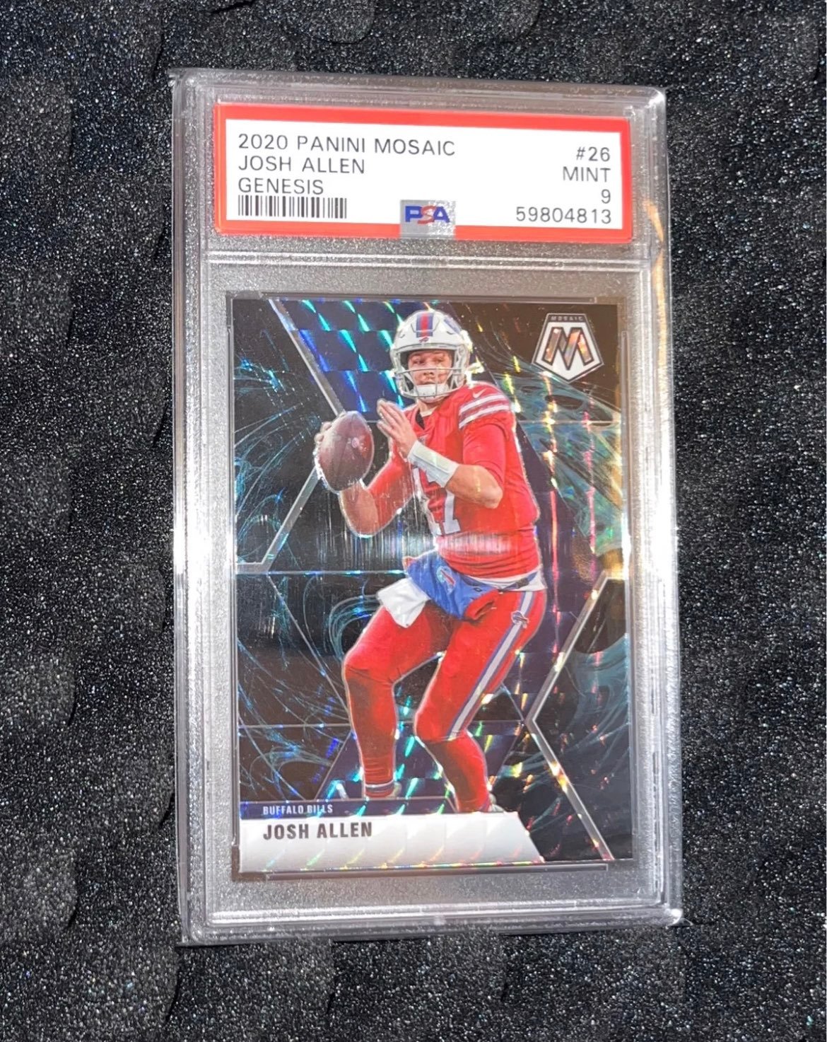 Josh Allen GENESIS 2020 Mosaic PSA 9 Bills NFL Football Cards